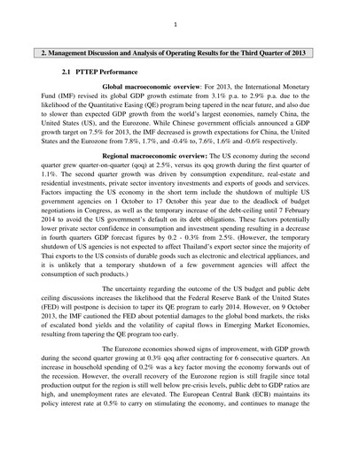 Thumbnail PTT Exploration and Production Quarterly Report 2013-q3