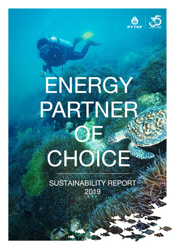 Thumbnail PTT Exploration and Production Sustainability Report 2019