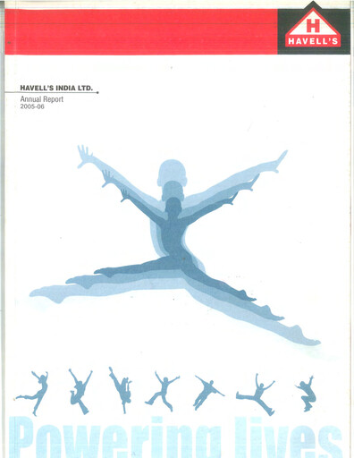 Miniature Havells India Rapport annuel 2005-2006