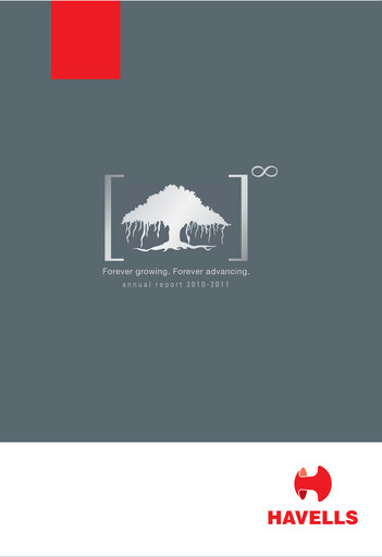 Miniature Havells India Rapport annuel 2010-2011
