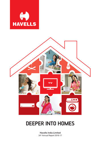 Miniature Havells India Rapport annuel 2016-2017