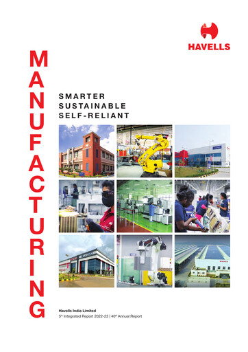 Miniature Havells India Rapport annuel 2022-2023