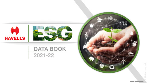 Thumbnail Havells India ESG Report 2021-2022