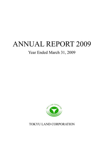 Miniature Tokyu Fudosan Holdings Rapport annuel 2009
