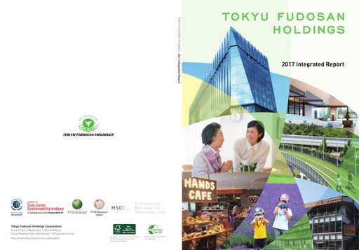 Miniature Tokyu Fudosan Holdings Rapport annuel 2017
