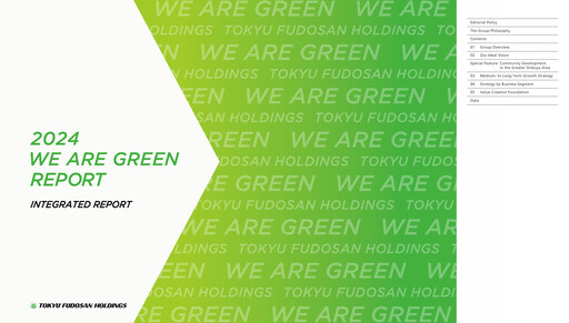 Miniature Tokyu Fudosan Holdings Rapport annuel 2024