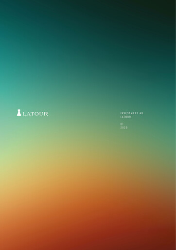 Miniature Investment AB Latour Rapport trimestriel 2025-q1