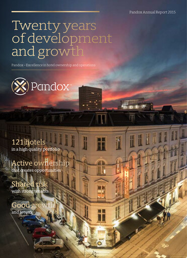 Thumbnail Pandox AB Annual Report 2015