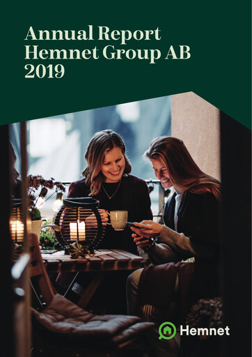 Thumbnail Hemnet Group AB Annual Report 2019