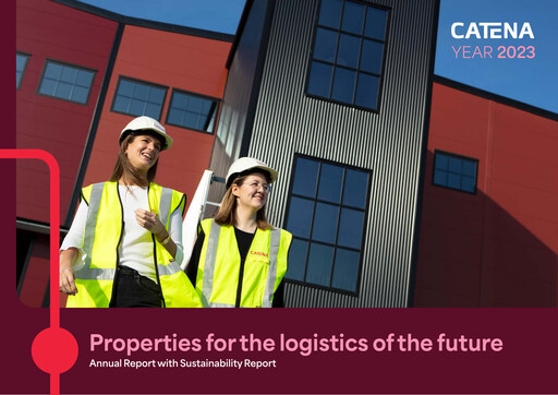 Thumbnail Catena AB Annual Report 2023