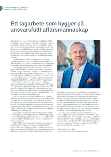 Thumbnail Catena AB Annual Report 2022