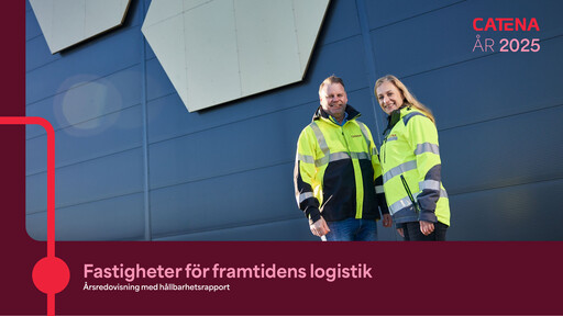 Thumbnail Catena AB Annual Report 2025