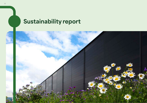 Thumbnail Catena AB Sustainability Report 2023