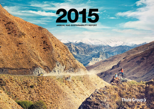 Thumbnail Thule Group AB Annual Report 2015