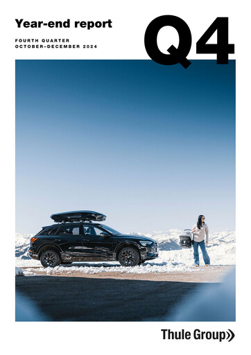 Miniature Thule Group AB Rapport trimestriel 2024-q4