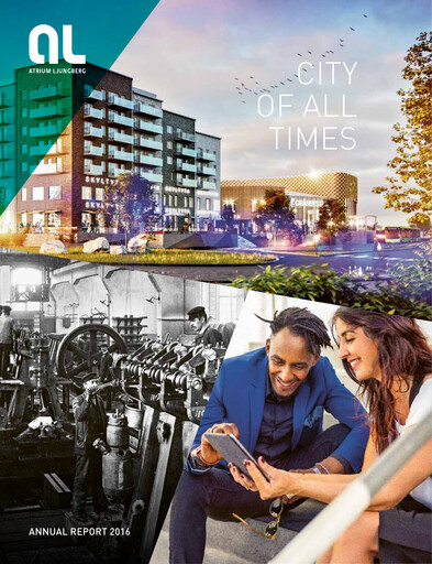 Thumbnail Atrium Ljungberg Annual Report 2016