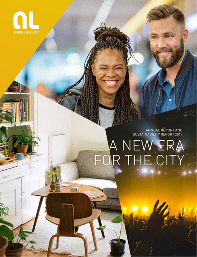 Thumbnail Atrium Ljungberg Annual Report 2017