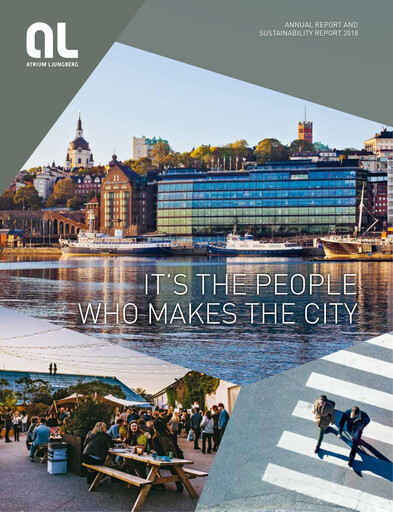 Thumbnail Atrium Ljungberg Annual Report 2018