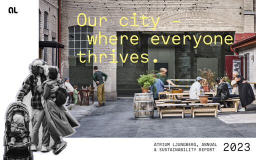 Thumbnail Atrium Ljungberg Annual Report 2023