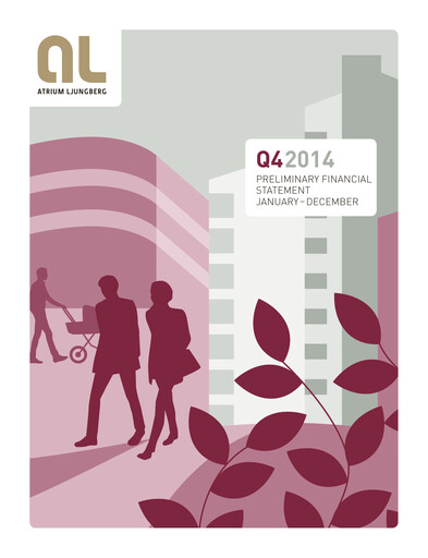 Thumbnail Atrium Ljungberg Financial Statement 2014