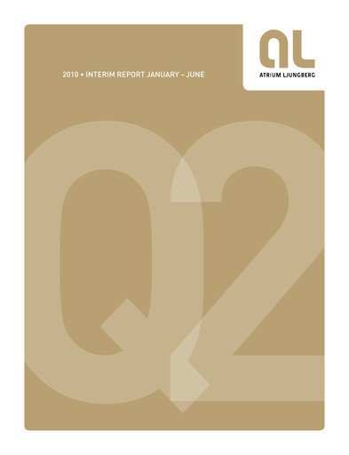 Thumbnail Atrium Ljungberg Half-year Report 2010-h1