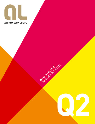 Thumbnail Atrium Ljungberg Half-year Report 2015-h1