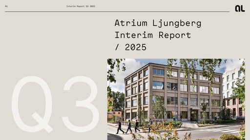 Thumbnail Atrium Ljungberg Quarterly Report 2025-q3