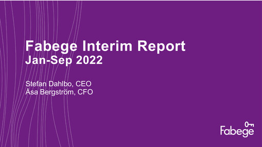 Thumbnail Fabege AB Quarterly Report 2022-q3