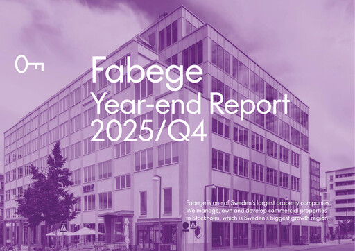 Thumbnail Fabege AB Quarterly Report 2025-q4