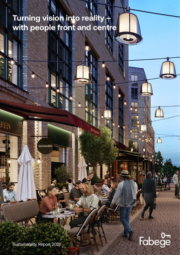 Thumbnail Fabege AB Sustainability Report 2021