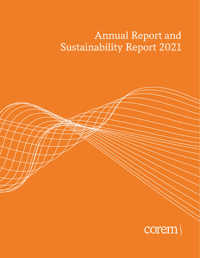 Thumbnail Corem Property Group AB Annual Report 2021
