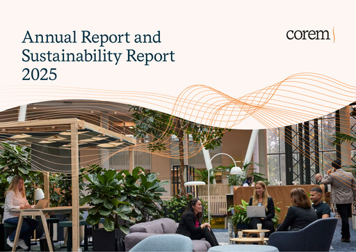 Thumbnail Corem Property Group AB Annual Report 2025