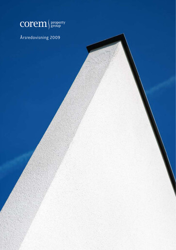 Thumbnail Corem Property Group AB Annual Report 2009