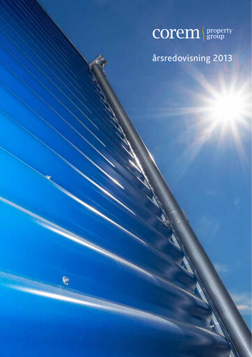 Thumbnail Corem Property Group AB Annual Report 2013