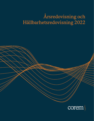 Thumbnail Corem Property Group AB Annual Report 2022