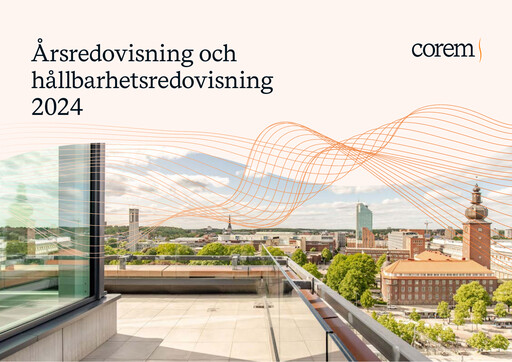 Thumbnail Corem Property Group AB Annual Report 2024