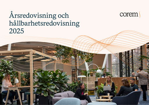 Thumbnail Corem Property Group AB Annual Report 2025