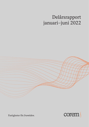 Thumbnail Corem Property Group AB Quarterly Report 2022-q2