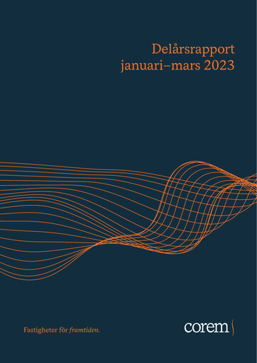 Thumbnail Corem Property Group AB Quarterly Report 2023-q1