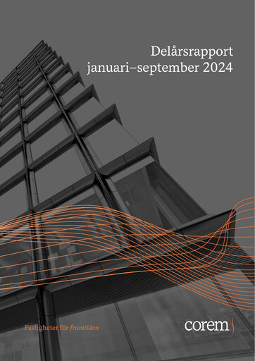 Thumbnail Corem Property Group AB Quarterly Report 2024-q3