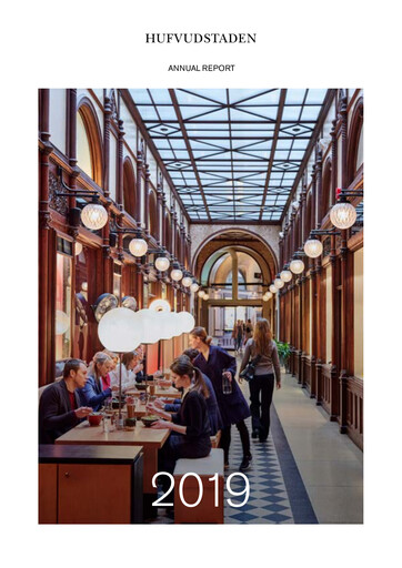 Thumbnail Hufvudstaden AB Annual Report 2019