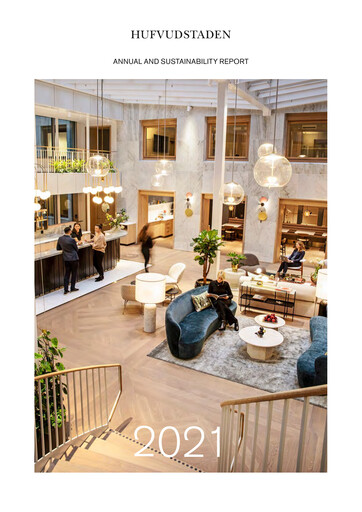Thumbnail Hufvudstaden AB Annual Report 2021