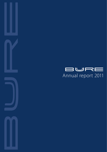 Thumbnail Bure Equity AB Annual Report 2011