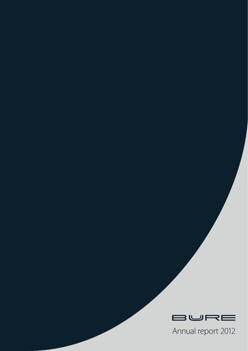 Thumbnail Bure Equity AB Annual Report 2012