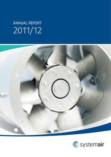 Miniature Systemair AB Rapport annuel 2011-2012