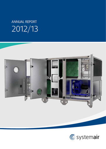 Miniature Systemair AB Rapport annuel 2012-2013