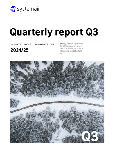 Thumbnail Systemair AB Quarterly Report 2024-q3
