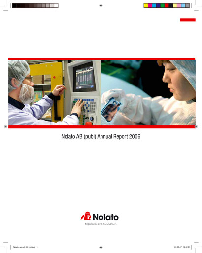 Thumbnail Nolato AB Annual Report 2006