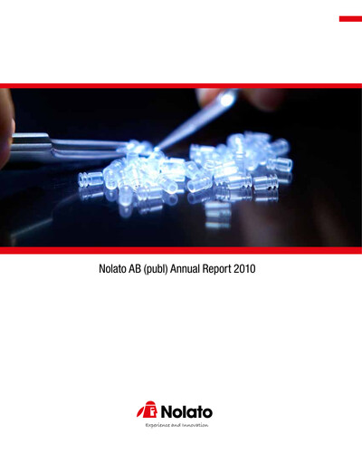 Thumbnail Nolato AB Annual Report 2010