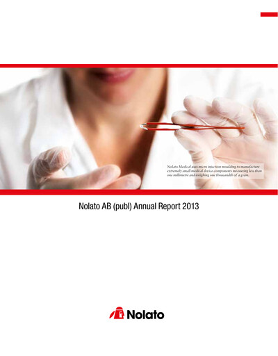Thumbnail Nolato AB Annual Report 2013